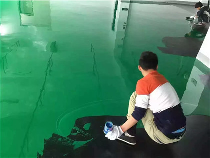 福泉下面给你一份环氧地坪漆施工的完整流程
